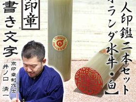 オランダ水牛（白）2本セット