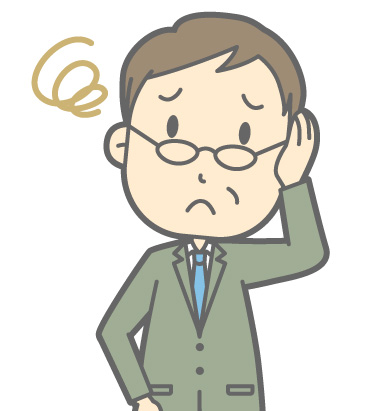 残念に思う男性