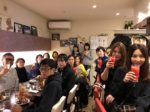 西野オンライン工房スタッフで乾杯