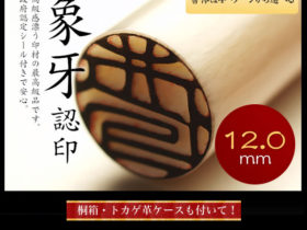 象牙　ギフト　認印