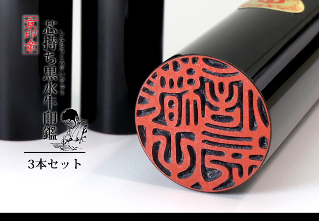 黒 黒水牛 3本 セット