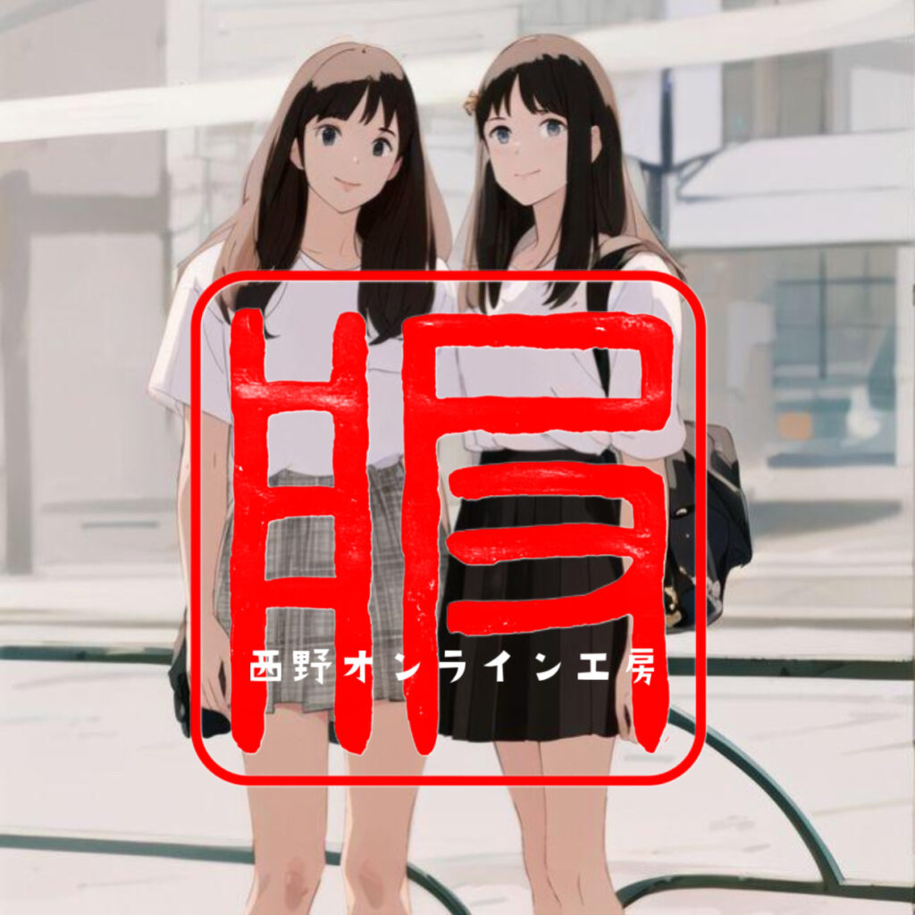 「服」の印鑑を作りました