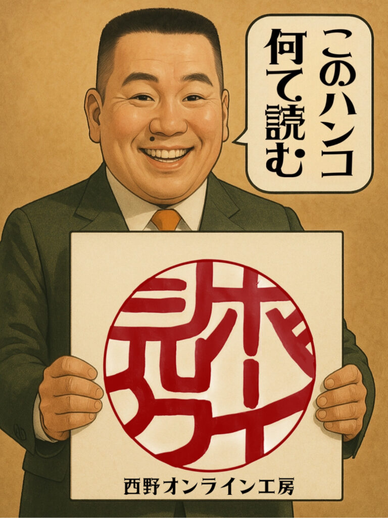 シルクボーイ　印鑑